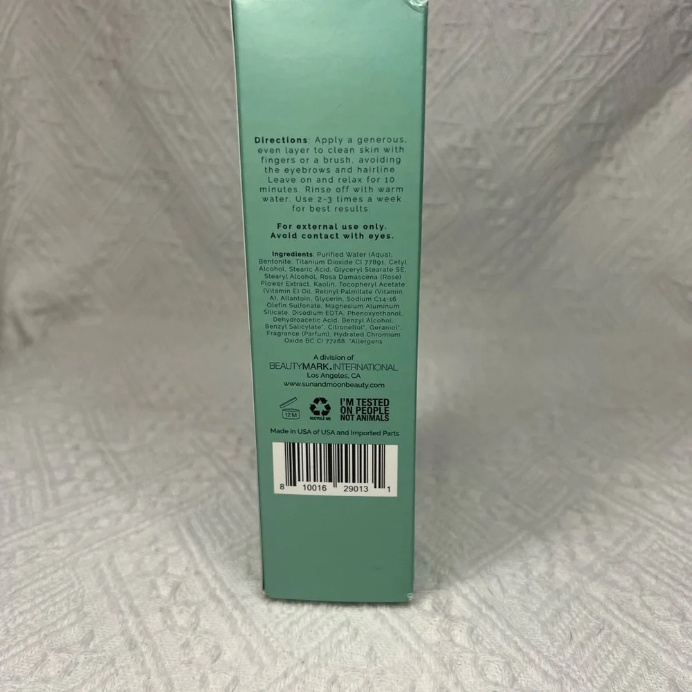 Sun + Moon “Nice To Mask You” 10 min Clay Mask, BNIB